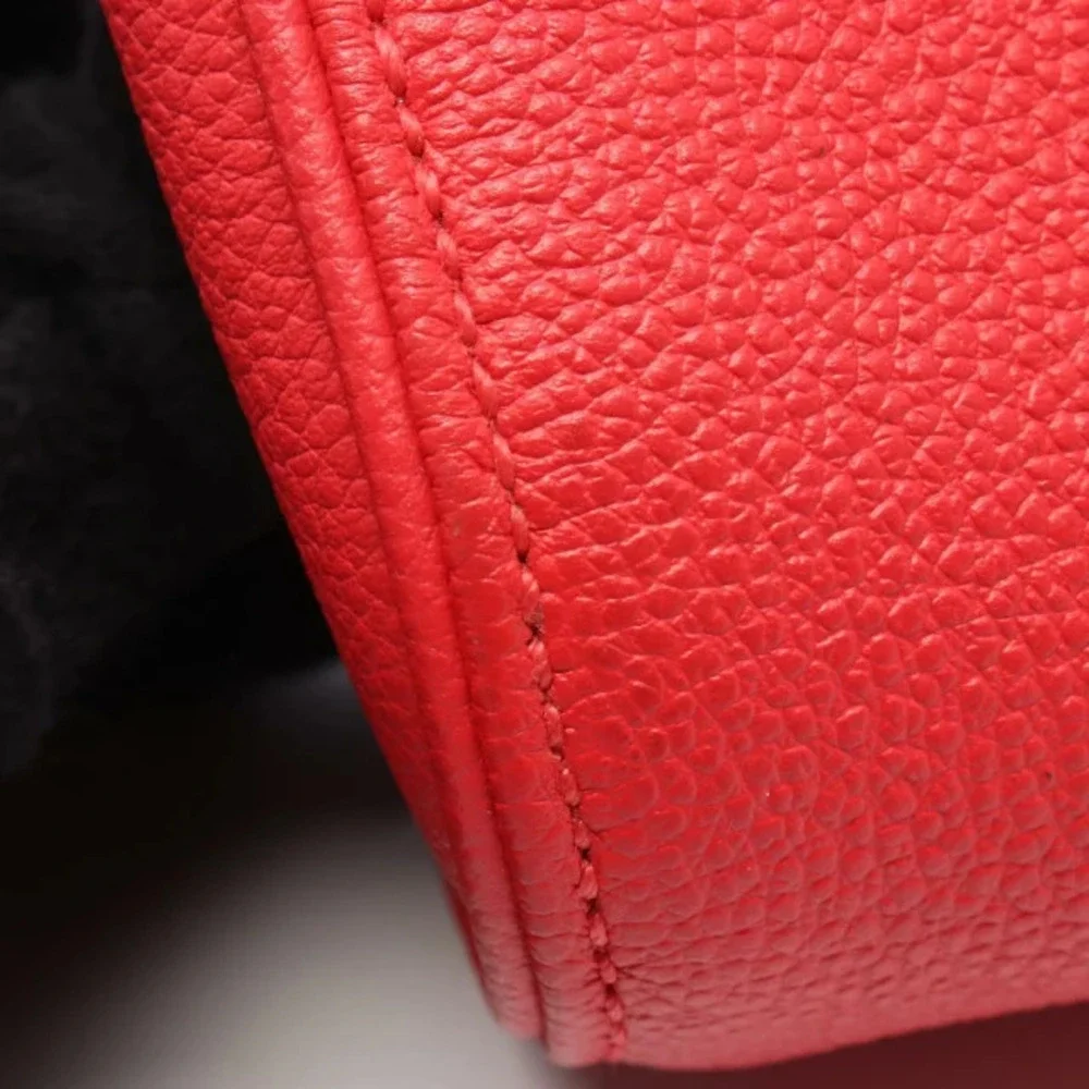 Louis Vuitton Red Pouchette Shoulder Bag
